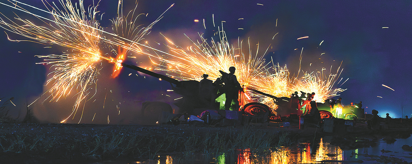 陸軍某防空旅實彈射擊訓(xùn)練掠影